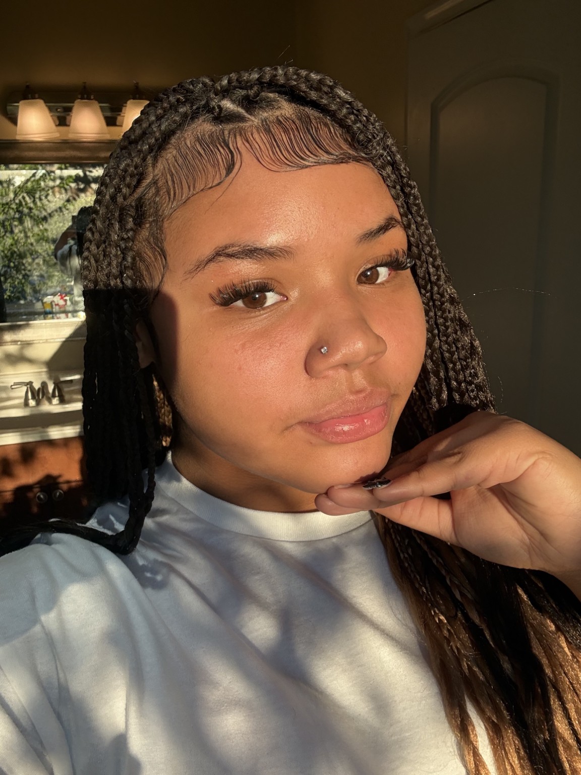 Finished braided style